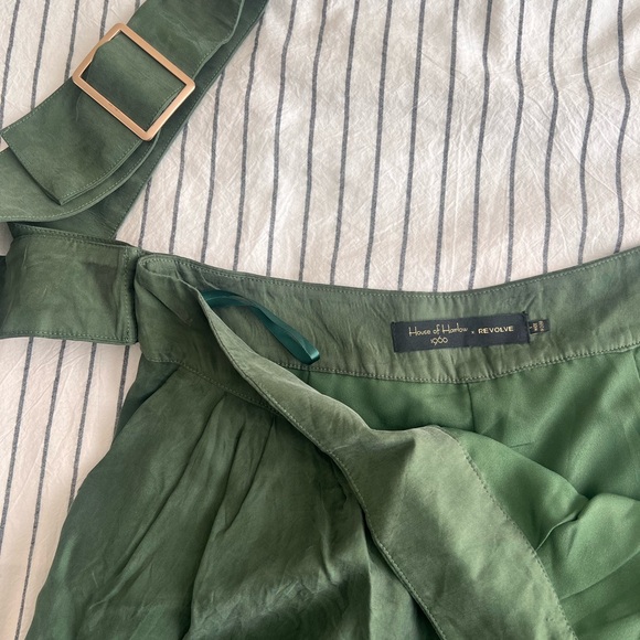 House of Harlow 1960 Olive Green Trousers - Picture 3 of 5
